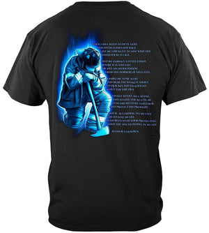 More Picture, Fireman's Prayer Premium Hooded Sweat Shirt