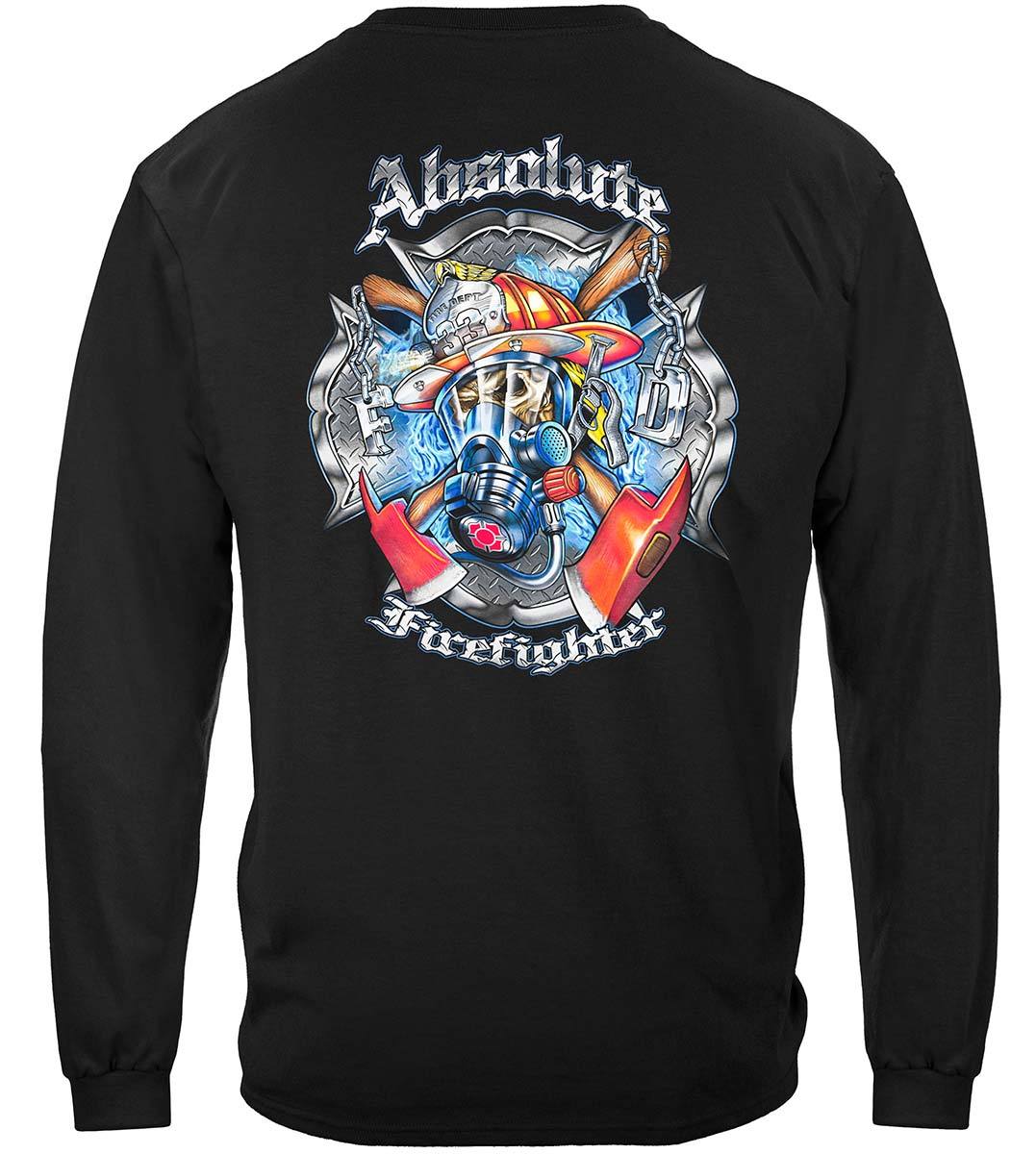 Absolute Firefighter Gas Mask Premium T-Shirt