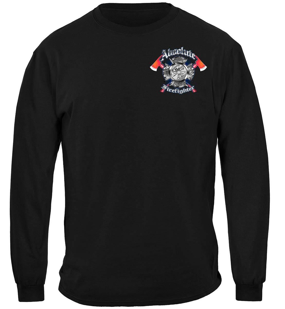 Absolute Firefighter Gas Mask Premium Hooded Sweat Shirt