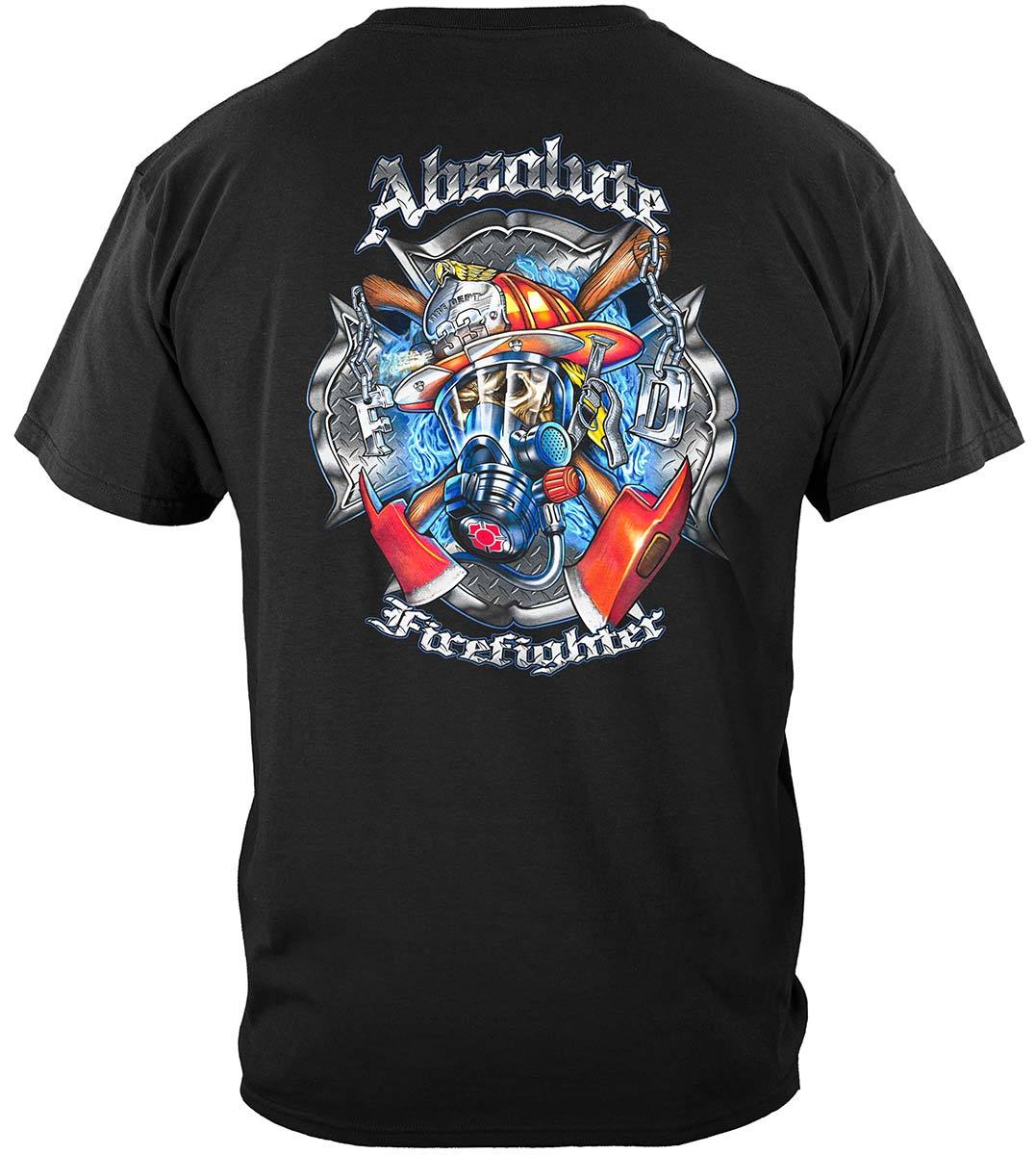 Absolute Firefighter Gas Mask Premium T-Shirt