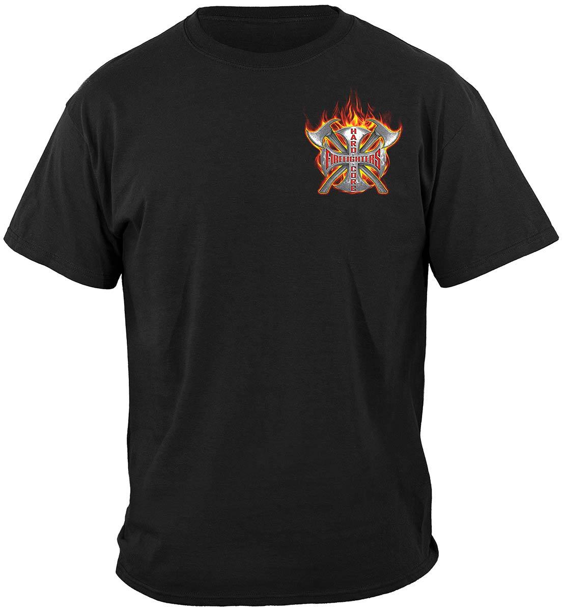 Hard Core Firefighter Premium Hooded Sweat Shirt
