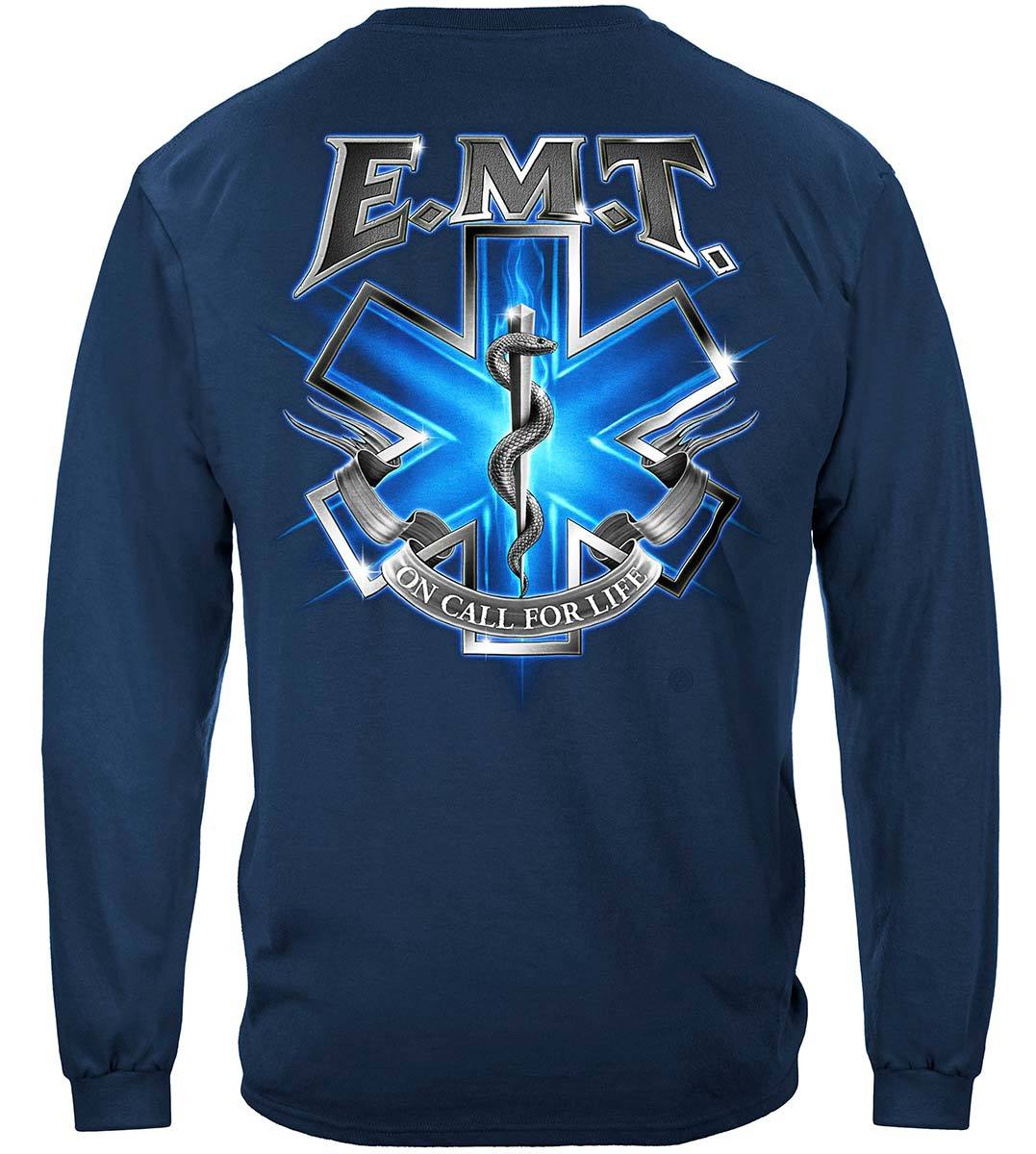 On Call For Life EMT Premium Long Sleeves