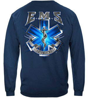 More Picture, EMS On Call For Life EMS Premium Hooded Sweat Shirt