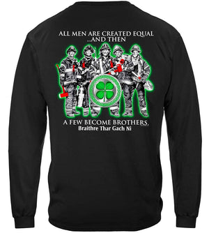 More Picture, Irish Brotherhood firefighter Premium Hooded Sweat Shirt