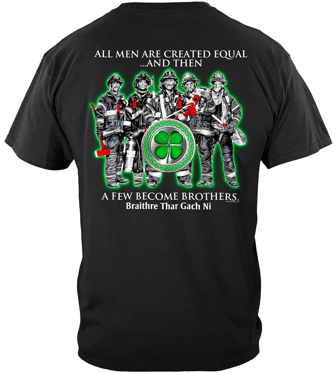 Irish Brotherhood firefighter Premium Hooded Sweat Shirt