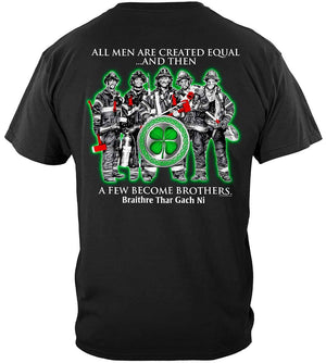 More Picture, Irish Brotherhood firefighter Premium T-Shirt