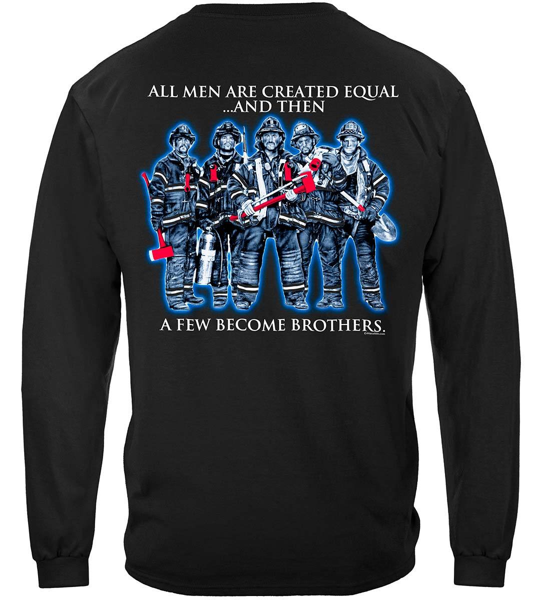 Brotherhood Firefighter Premium Hooded Sweat Shirt