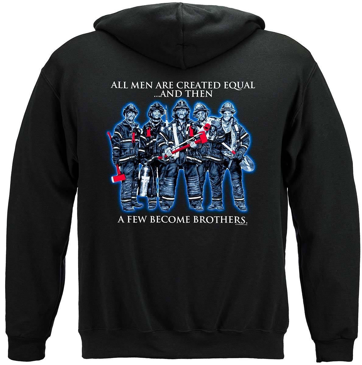 Brotherhood Firefighter Premium Hooded Sweat Shirt