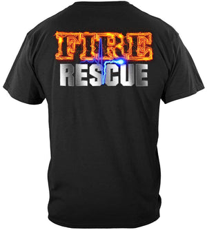 More Picture, Fire Rescue full front Maltese Premium Hooded Sweat Shirt