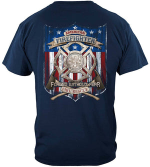 More Picture, Firefighter American Made Premium Hooded Sweat Shirt