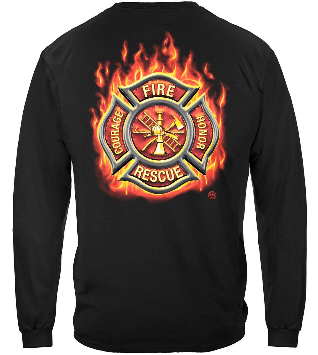 Firefighter Classic Fire Maltese Premium T-Shirt