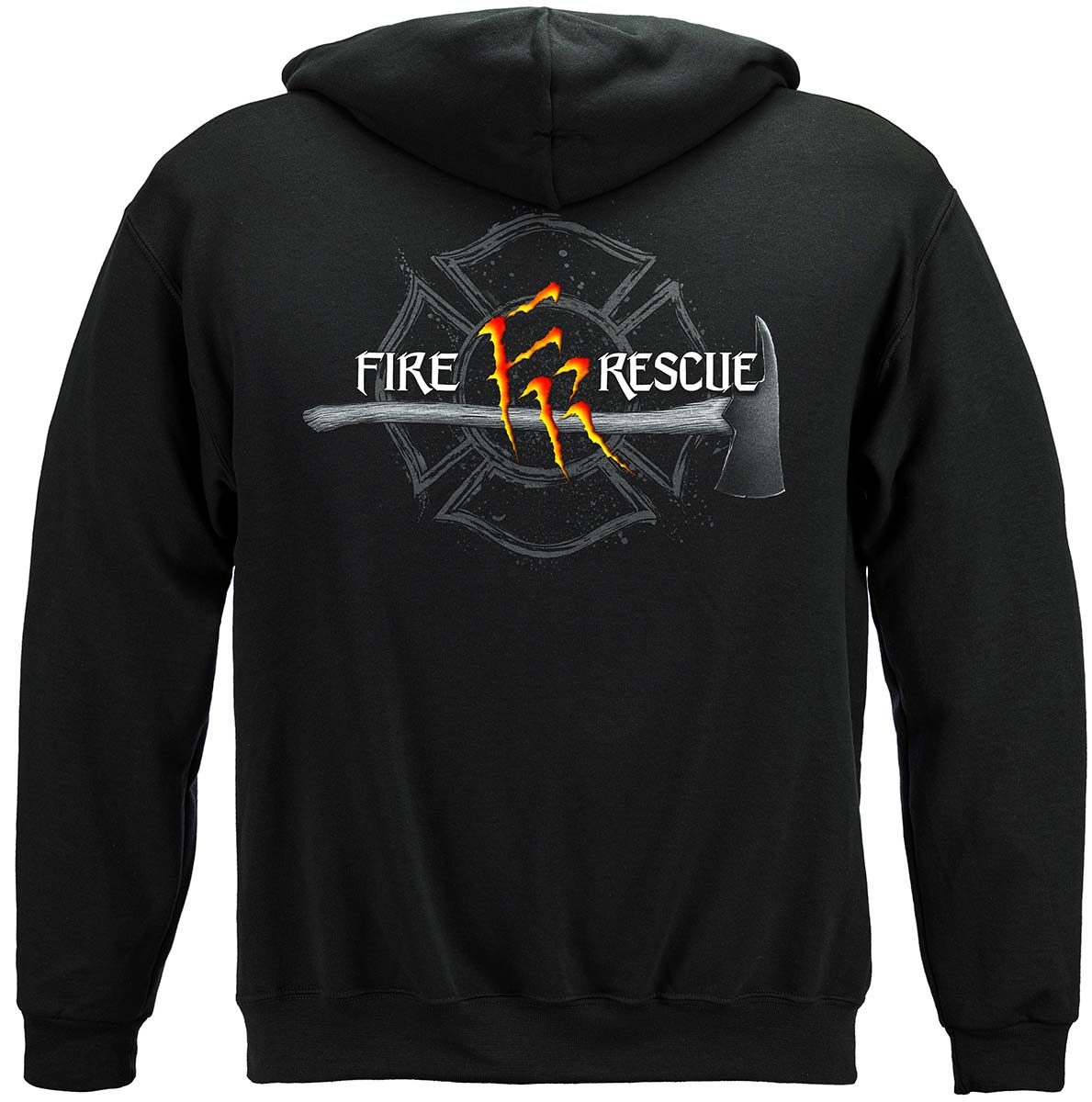 Monster Claws Fire Rescue Premium Hooded Sweat Shirt