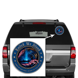 More Picture, United We Stand Premium Reflective Decal