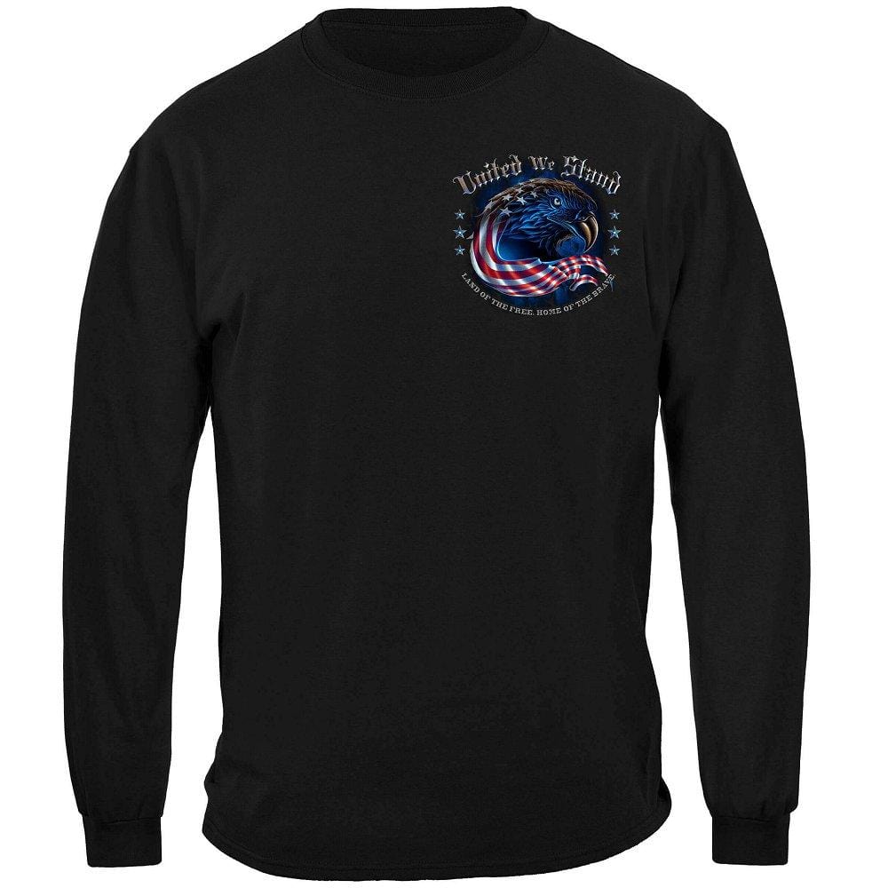 USMC United We Stand Premium Men&#39;s Hooded Sweat Shirt