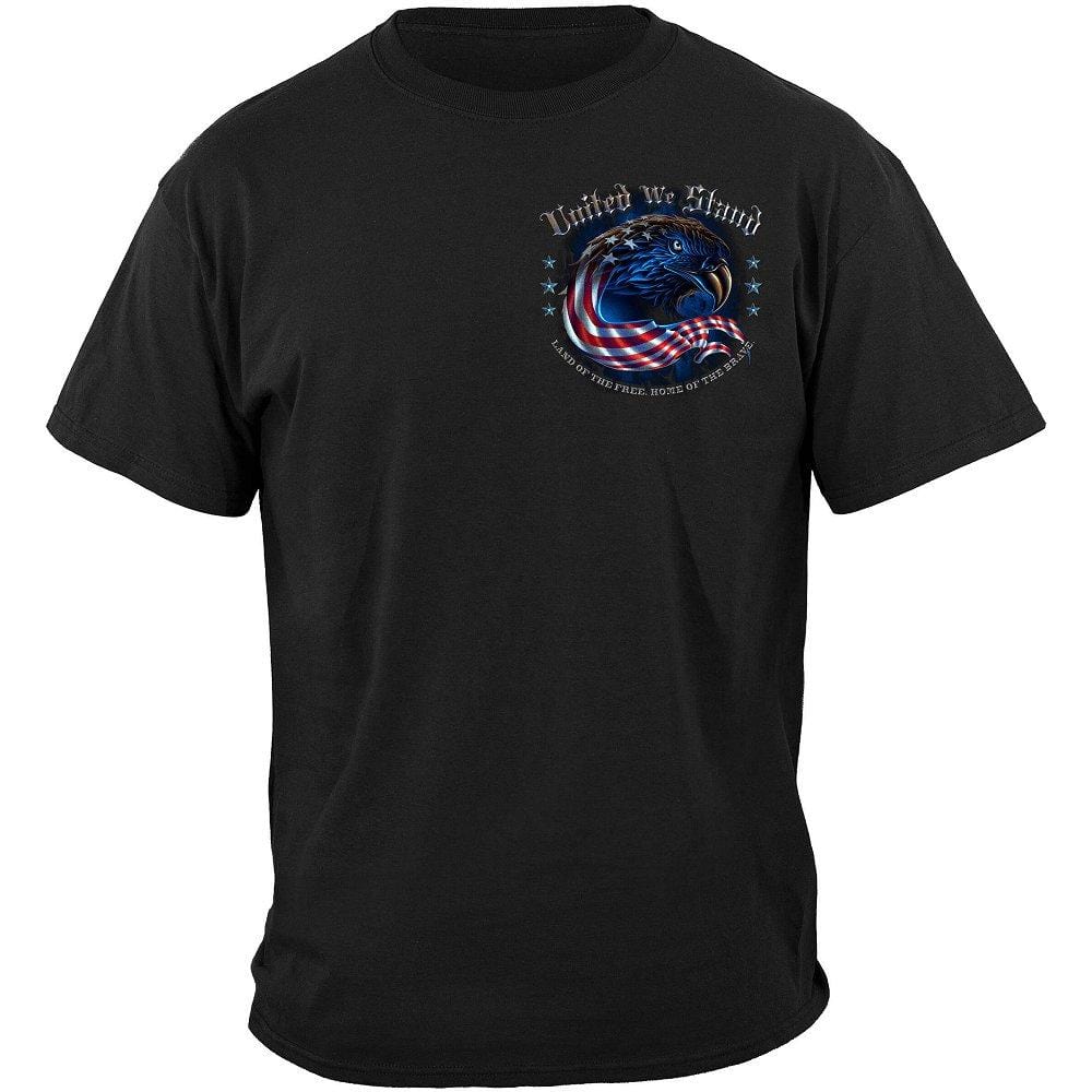 United We Stand US Marine Corp Premium Men&#39;s Hooded Sweat Shirt