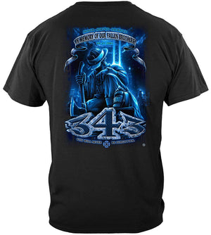 More Picture, Firefighter Never Forget Brotherhood Premium Hooded Sweat Shirt