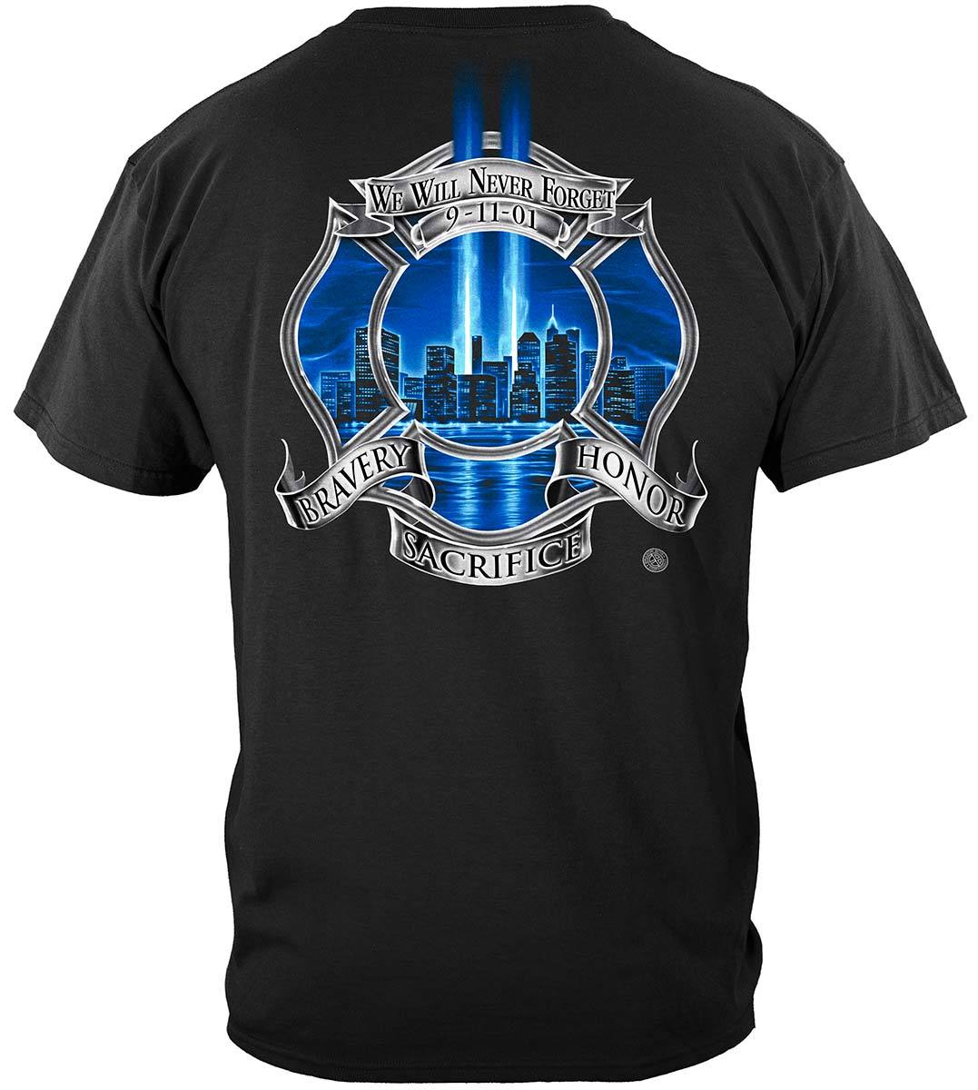 Tribute High Honor Firefighter Premium Hooded Sweat Shirt