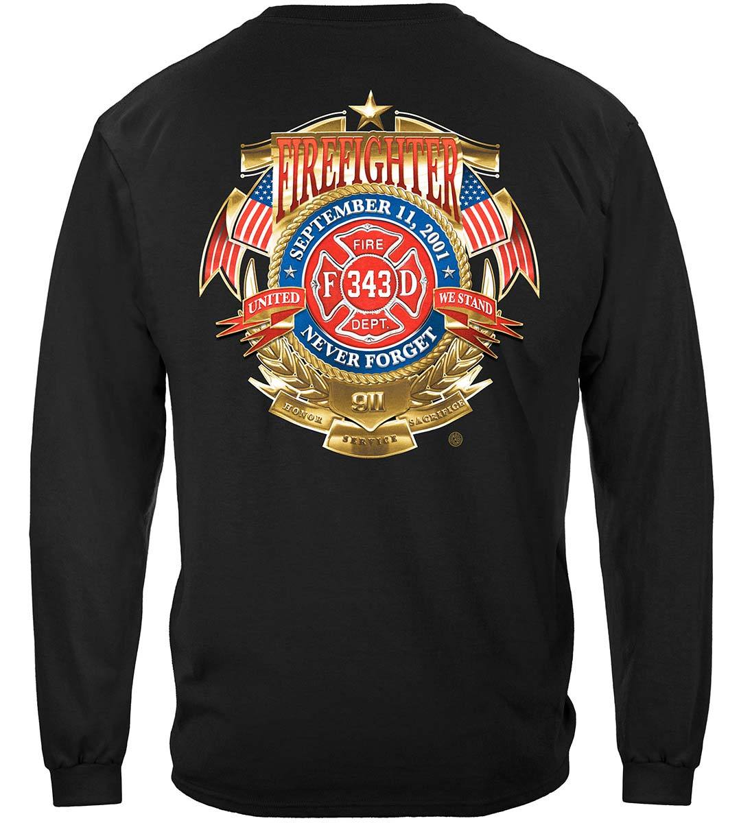 Firefighter badge of honor Premium Long Sleeves
