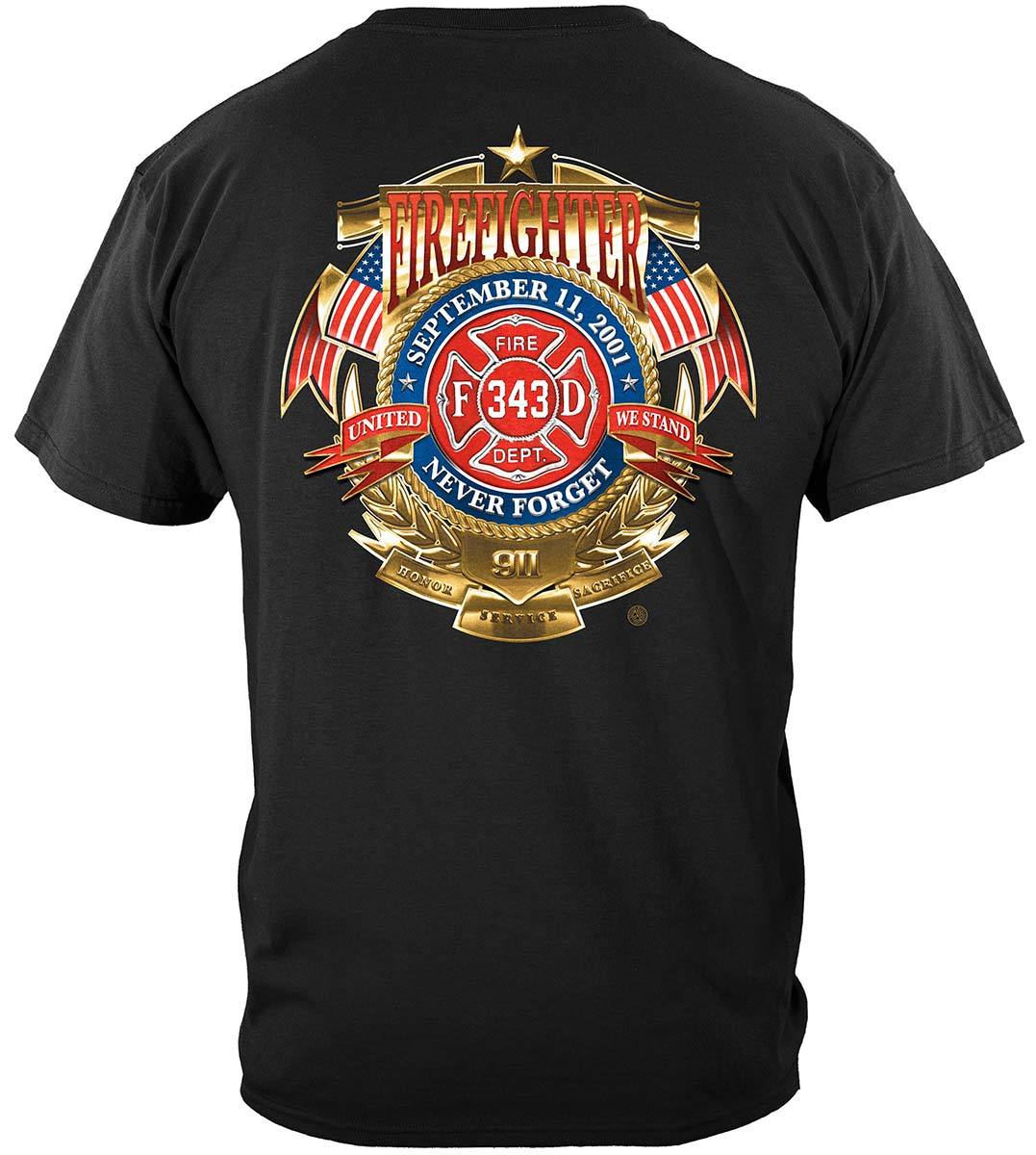 Firefighter Badge of Honor Premium T-Shirt