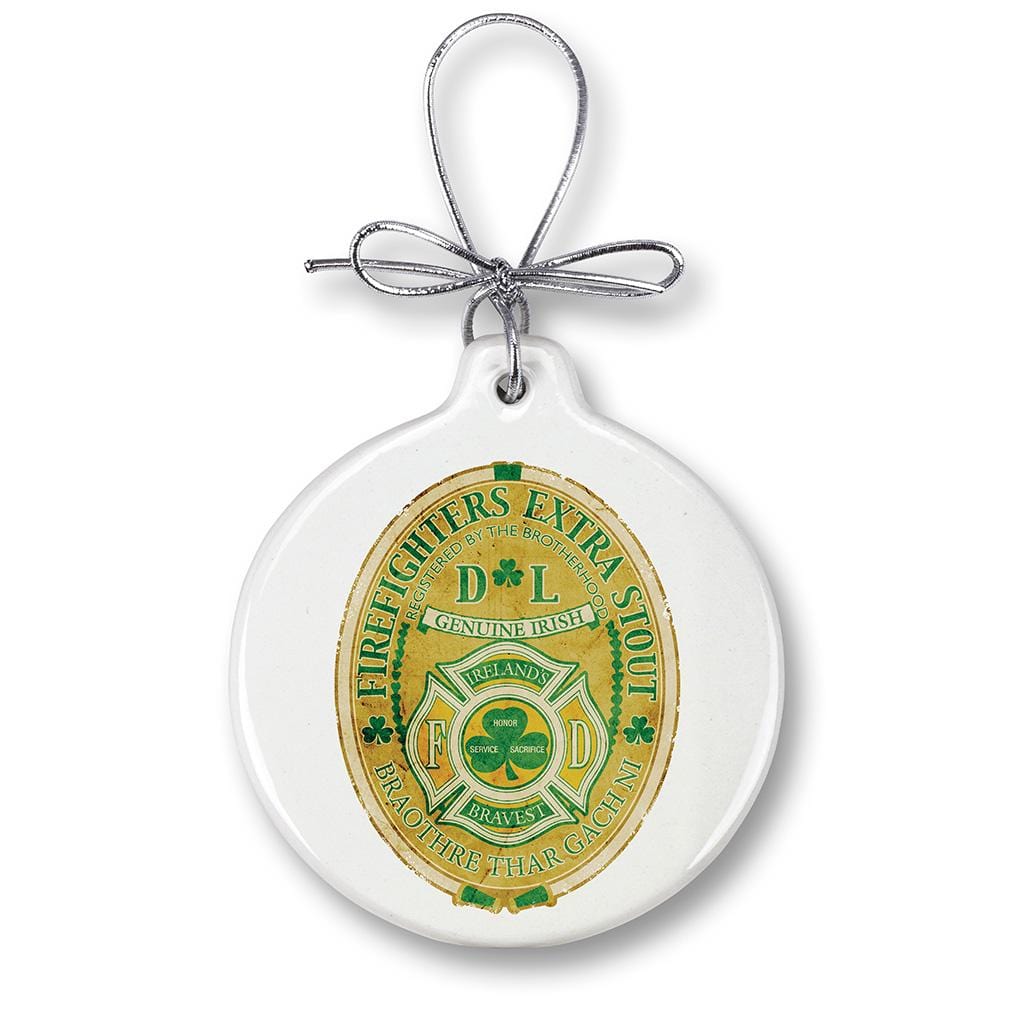 Firefighter Irelands Bravest Christmas Tree Ornaments