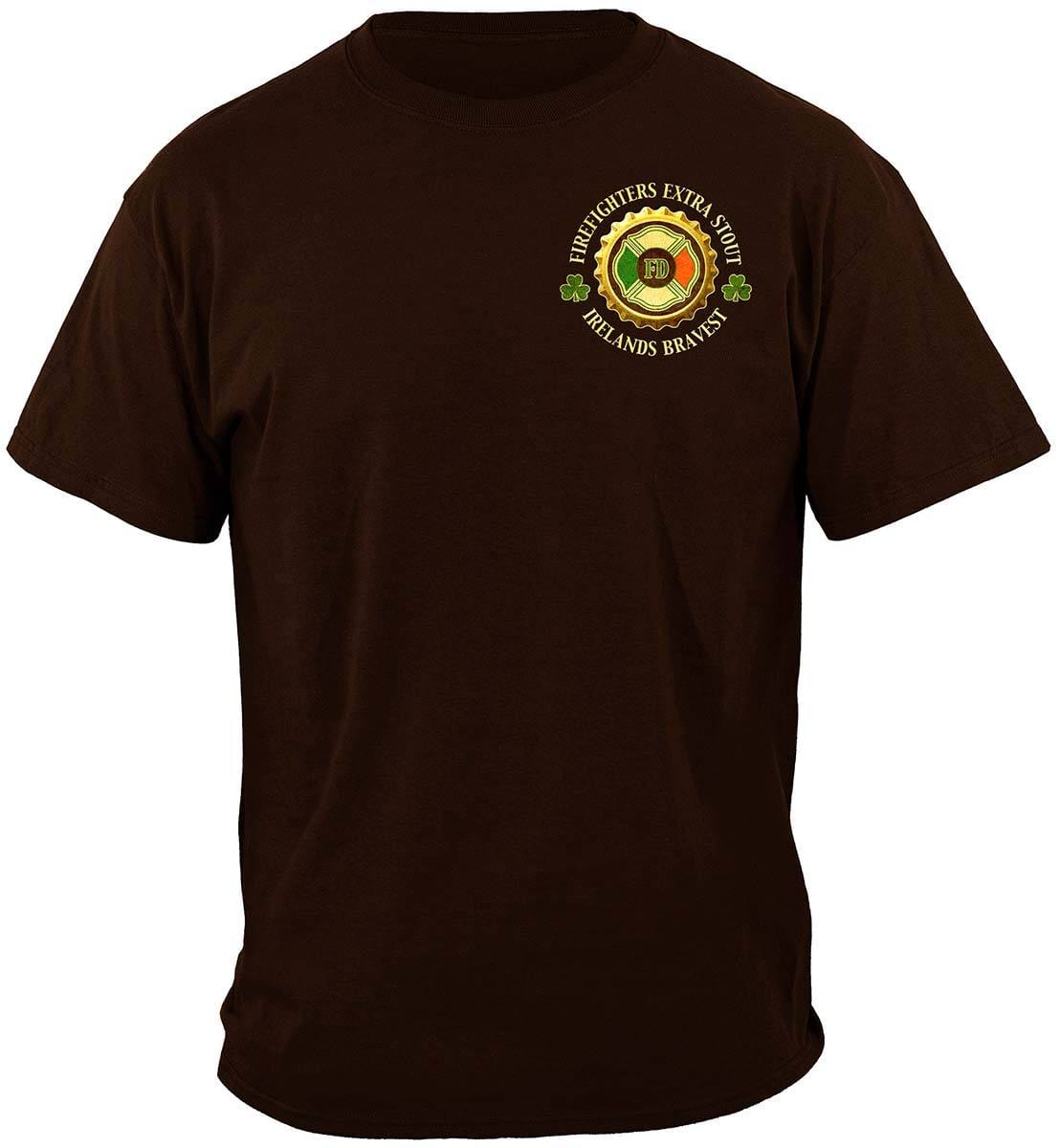 Firefighter DL Ireland&#39;s Bravest Premium T-Shirt
