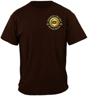 More Picture, Firefighter DL Ireland's Irish Bravest Premium Hooded Sweat Shirt
