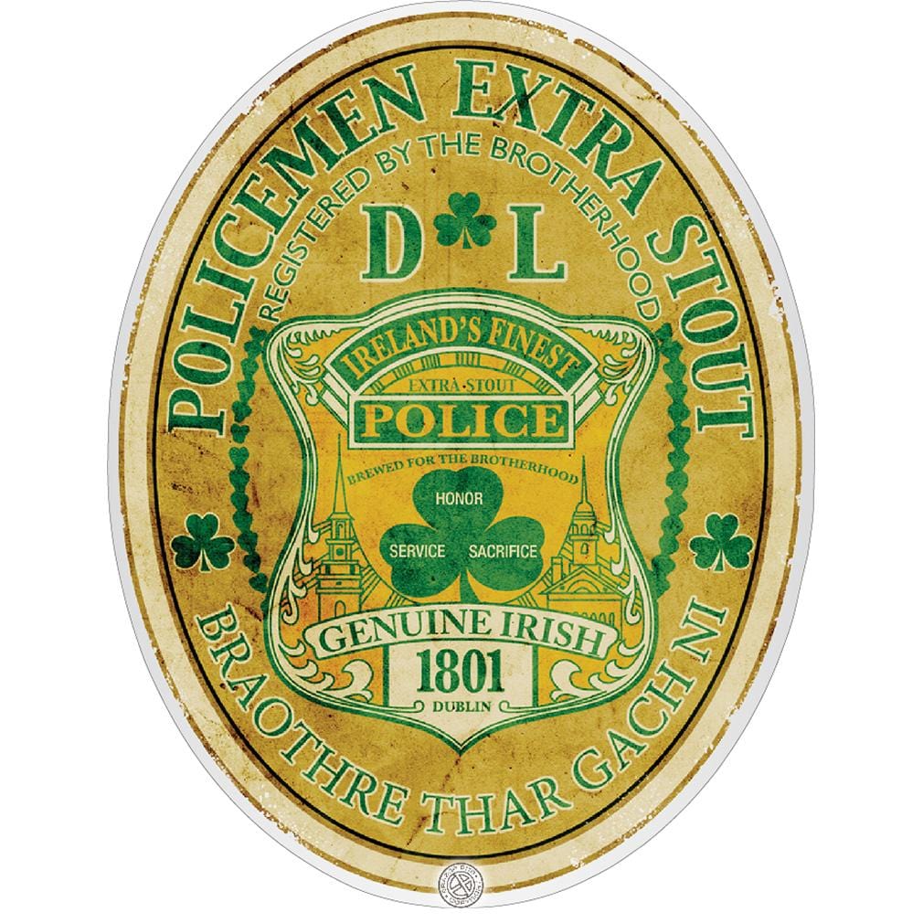 Police Irelands Finest Premium Reflective Decal