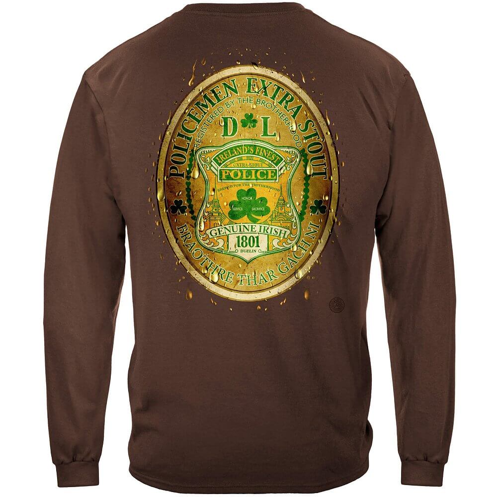 Police DL Bottled by Ireland&#39;s Finest Police Premium Hooded Sweat Shirt