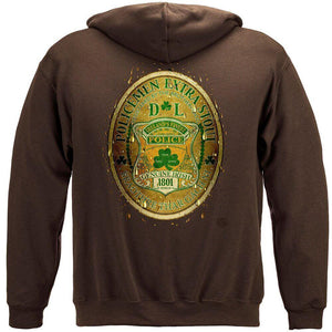 More Picture, Police DL Bottled by Ireland's Irish Finest Police Premium Hooded Sweat Shirt
