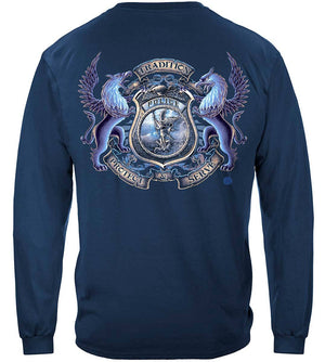 More Picture, Police Coat of Arms Premium Long Sleeves