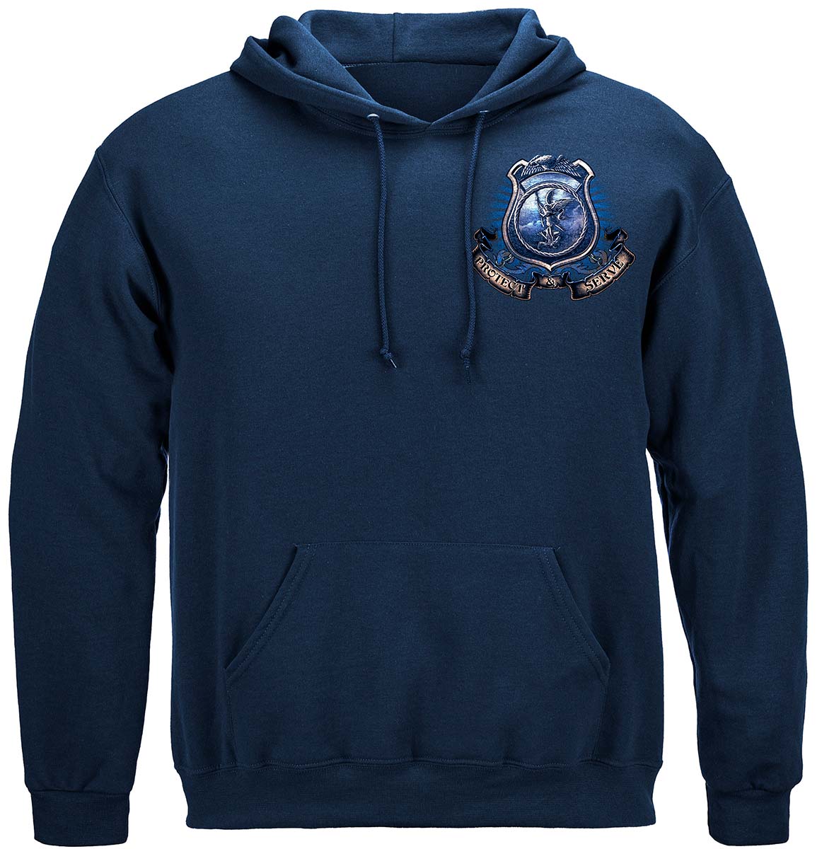 Police Coat of Arms Premium Hooded Sweat Shirt