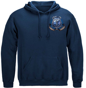 More Picture, Police Coat of Arms Premium Hooded Sweat Shirt