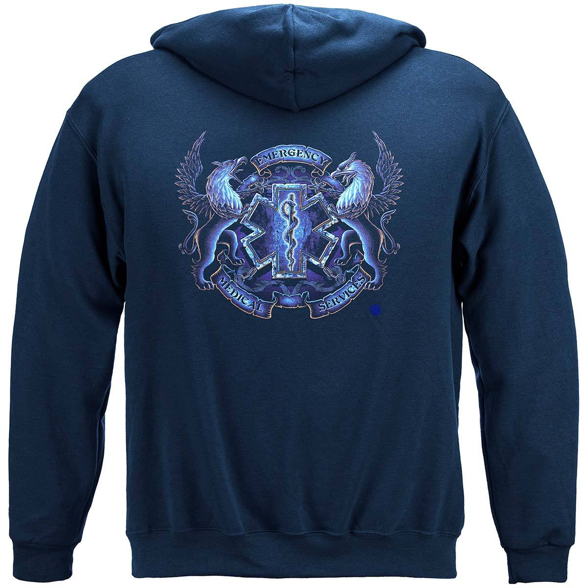 EMS Coat Of Arms Premium Hooded Sweat Shirt