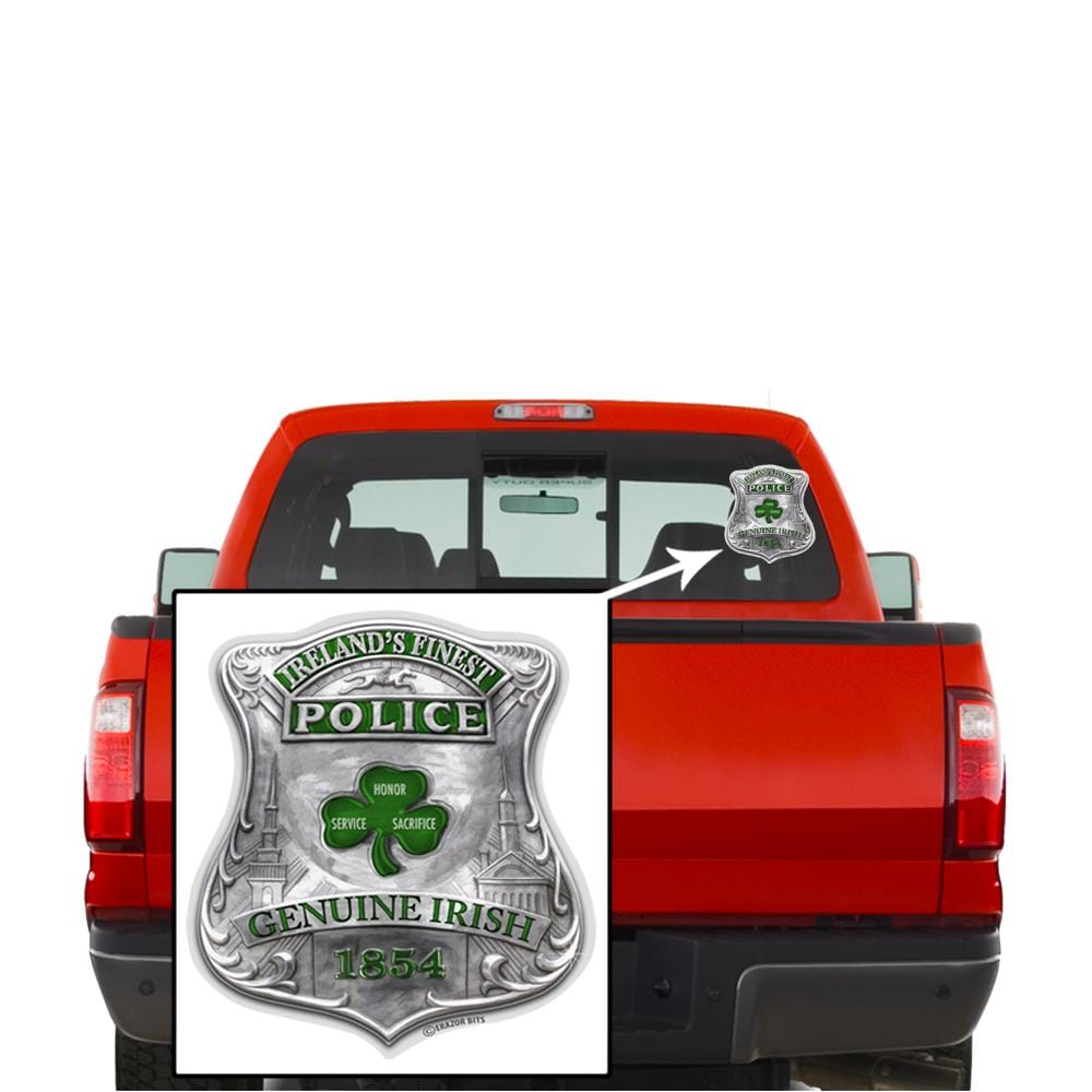 Garda Ireland Finest Premium Reflective Decal