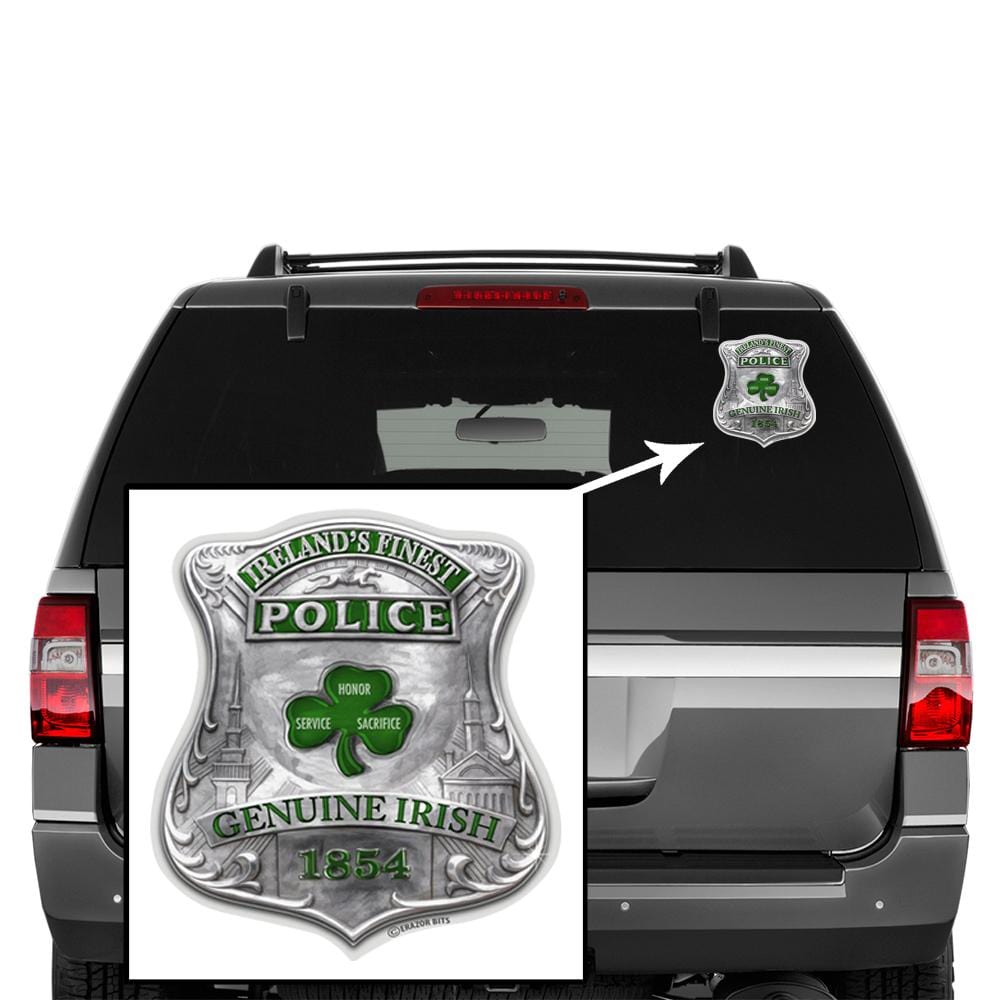 Garda Ireland Finest Premium Reflective Decal