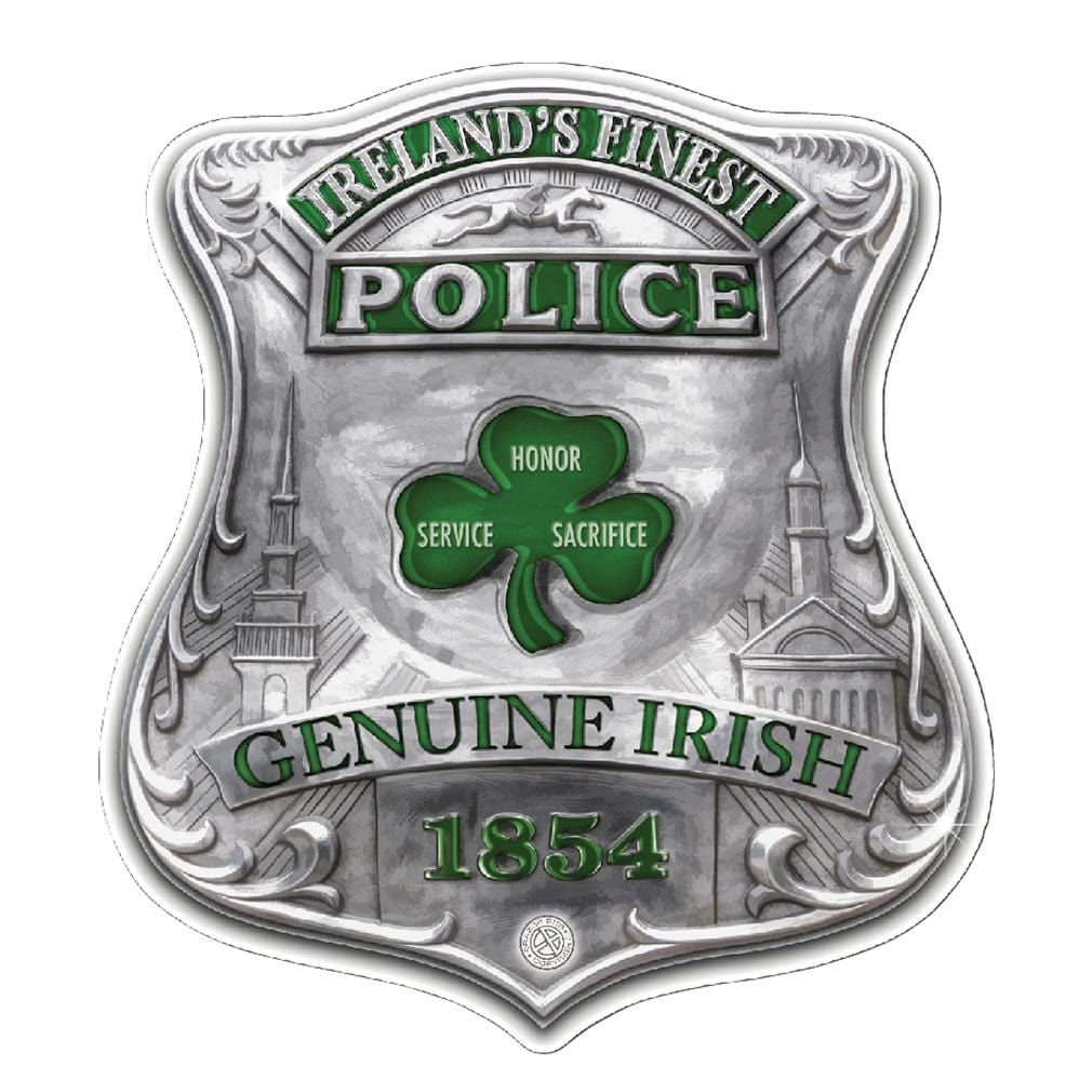 Garda Ireland Finest Premium Reflective Decal