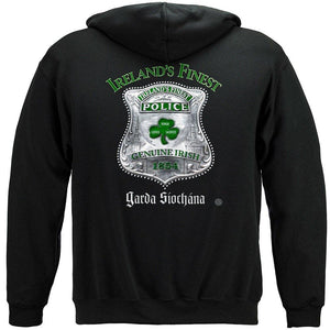 More Picture, Garda Irish Ireland's Irish Finest Premium Hooded Sweat Shirt