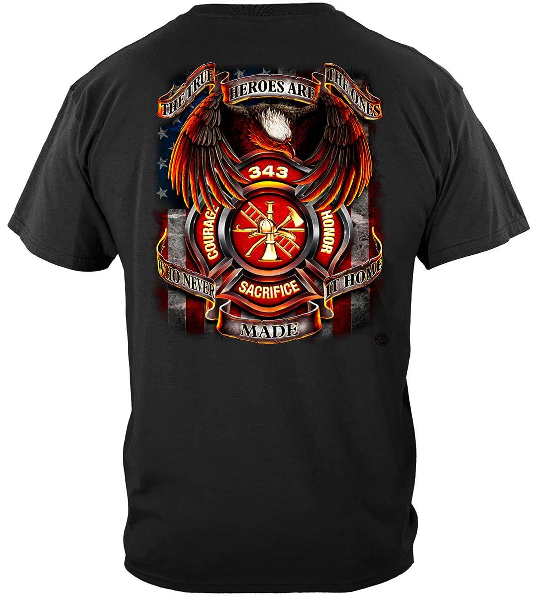 True Hero Firefighter Premium T-Shirt