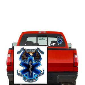 More Picture, Hero's EMS Premium Reflective Decal