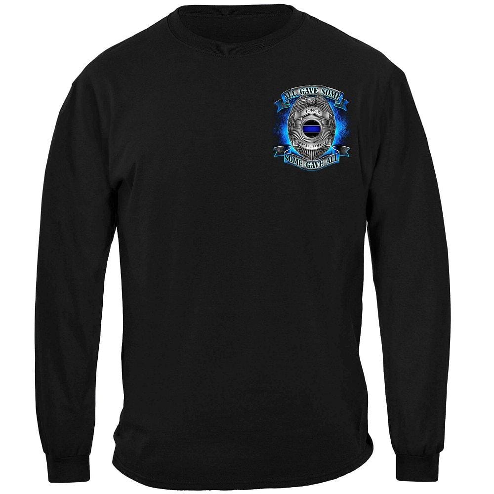 Honor our fallen officers Premium Hooded Sweat Shirt