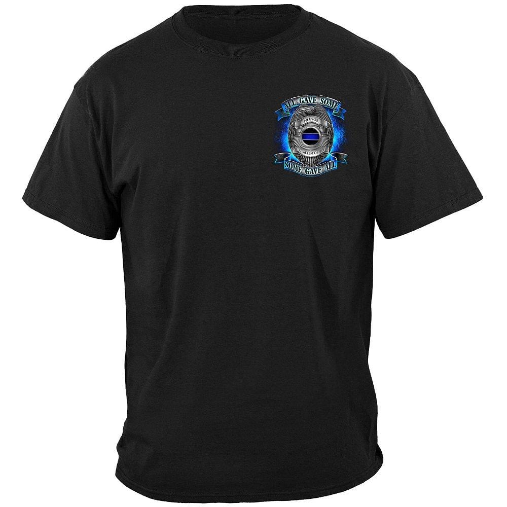 Honor our fallen officers Premium Hooded Sweat Shirt