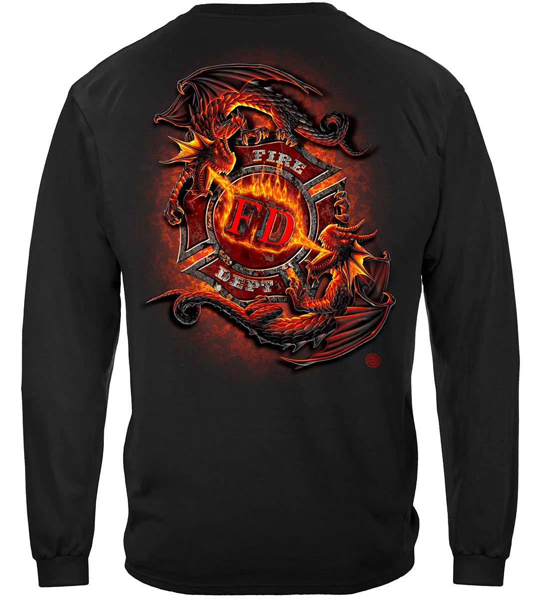 Ying Yang FD Dragon Premium Long Sleeves