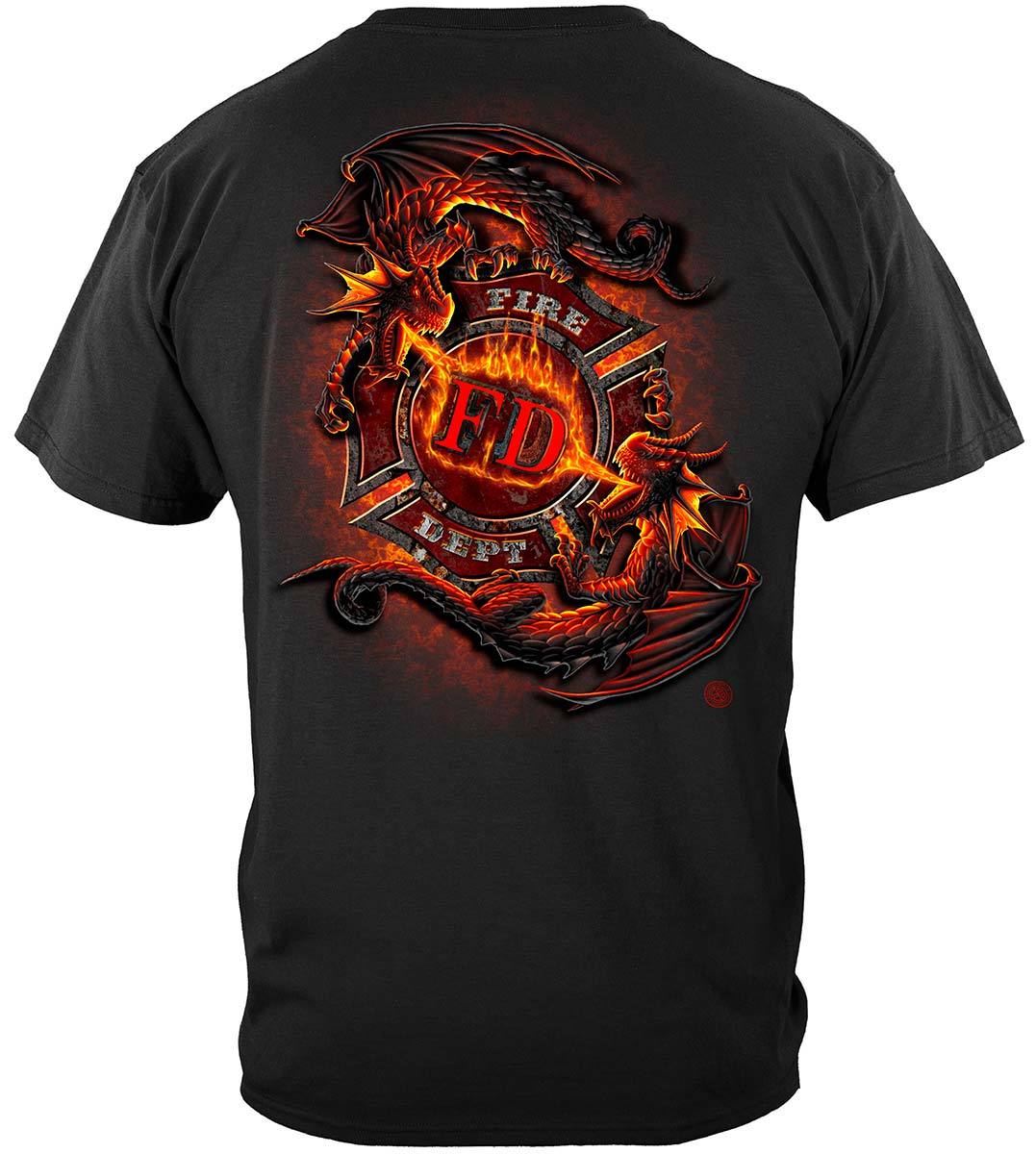 Ying Yang FD Dragon Premium T-Shirt