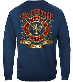 More Picture, Volunteer Fire Tradition Sacrifice Dedication Premium T-Shirt