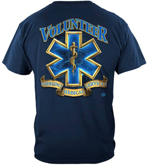 More Picture, Volunteer EMS Gold Shield Premium Long Sleeves