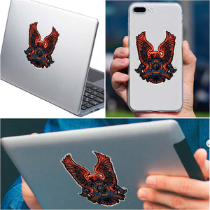 More Picture, Volunteer Fire Eagle Premium Reflective Decal