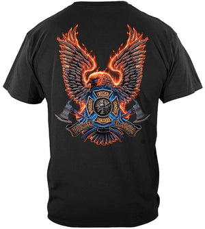 More Picture, Volunteer Fire Eagle Premium T-Shirt