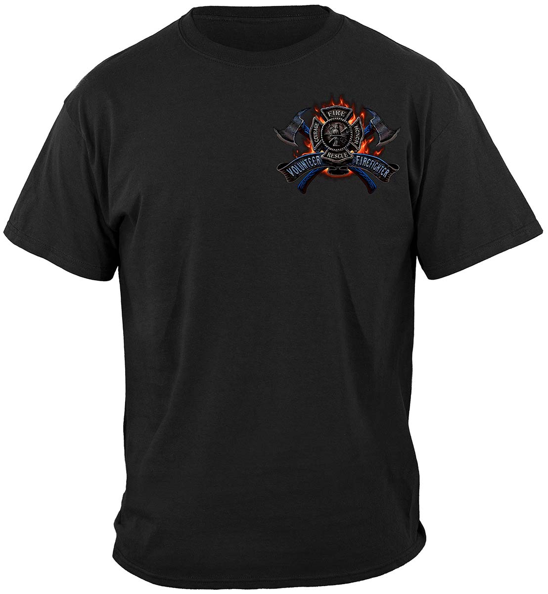 Volunteer Fire Eagle Premium Hooded Sweat Shirt