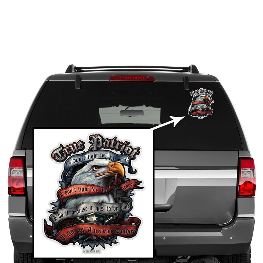 True Patriot Premium Reflective Decal
