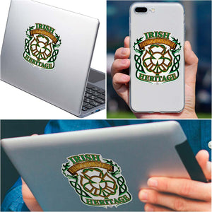 More Picture, Irish Firefighter Heritage Premium Reflective Decal